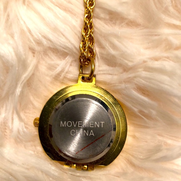 Gold Chain with Watch - Picture 2 of 5